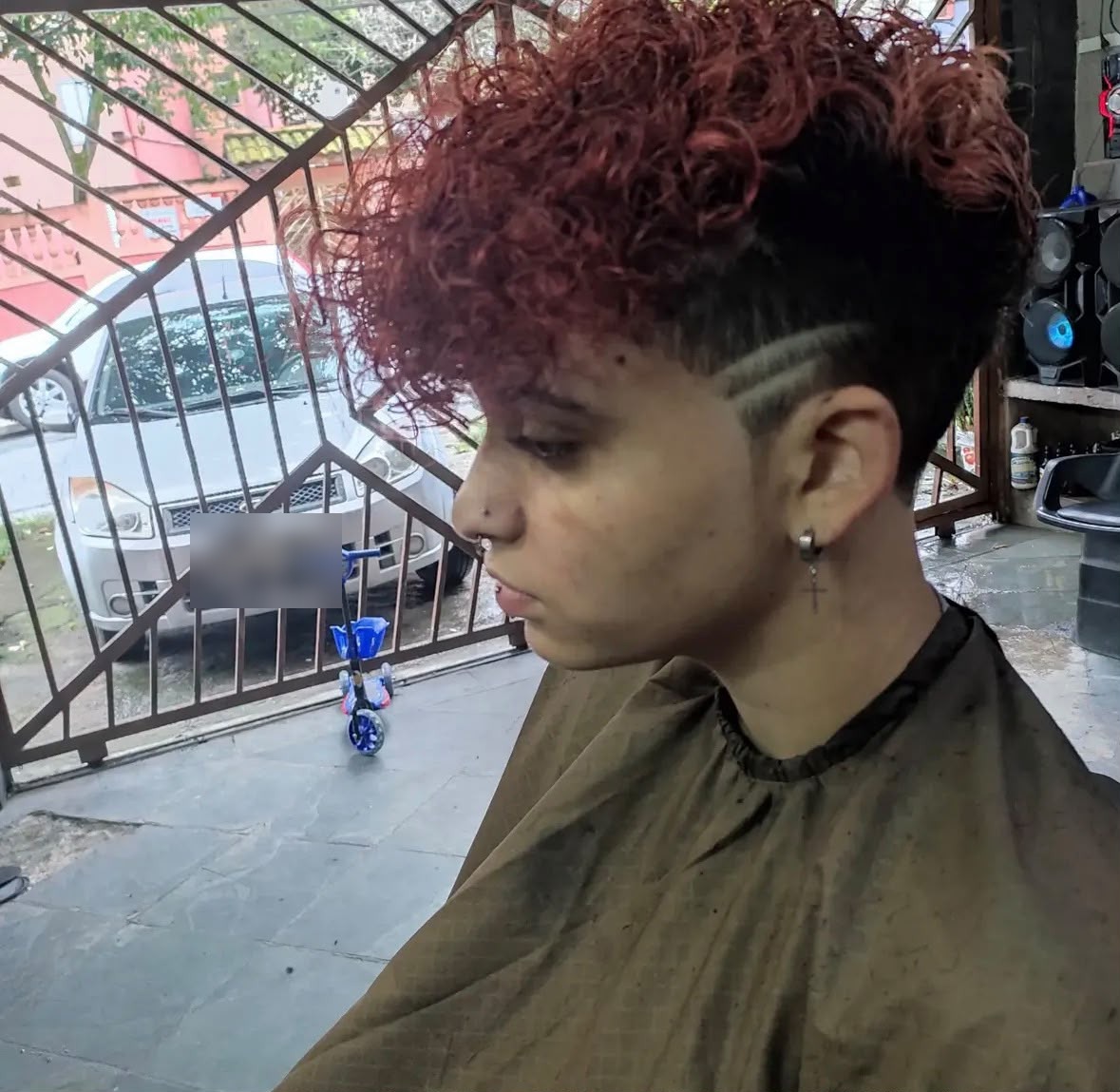 Coloração vermelha